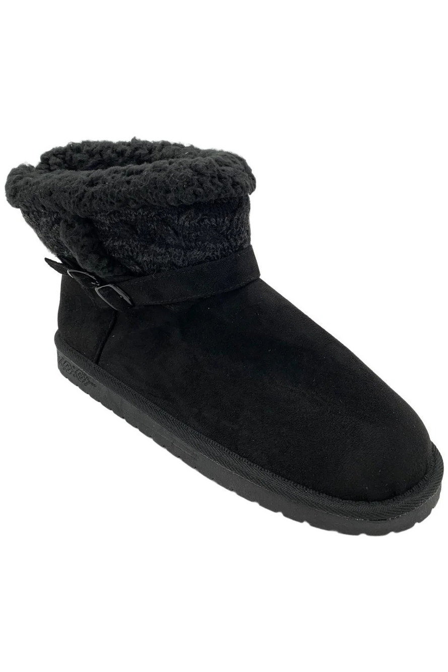 Muk Luks Women's Alyx Fashion Boots Black - Medium